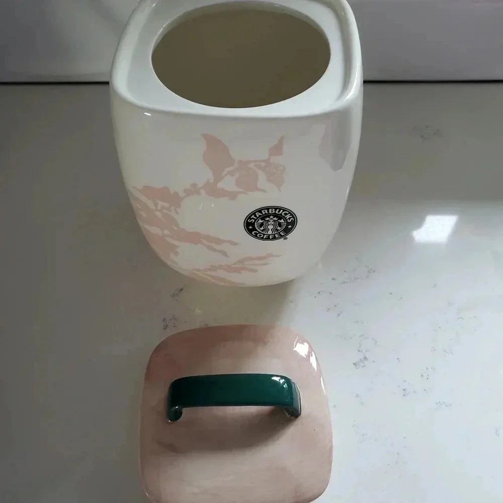 Starbucks spring floral ceramic coffee canister - Picture 9 of 10